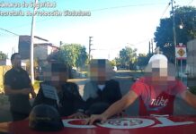 Un individuo fue aprehendido por violentar un domo de seguridad municipal en la vía pública