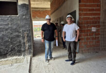Julio Zamora recorrió los avances en el Hospital de Alta Complejidad para Adultos del Municipio de Tigre