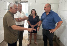En Don Torcuato, el Municipio de Tigre avanza con la remodelación de sanitarios y trabajos de pintura en la Escuela Primaria N° 29