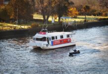 El Catamarán Sanitario del Municipio de Tigre brinda servicio por el Delta durante febrero