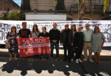 A 50 años del golpe militar, Julio Zamora encabezó un encuentro en homenaje a la memoria y la democracia