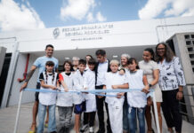Kicillof inauguró la nueva Escuela Primaria N°25