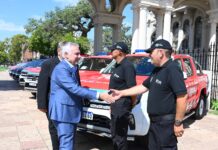 Tigre aumenta su seguridad: Julio Zamora encabezó la entrega de 25 móviles para el COT