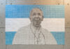 El Subte inaugura un mural en homenaje al Papa Francisco