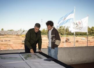El sueño de la F1 en la Ciudad: Jorge Macri y Franco Colapinto recorrieron las obras del nuevo Autódromo