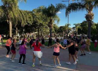 Continúa el programa Plazas Activas del Municipio de Tigre destinado a fomentar la actividad física entre vecinos y vecinas
