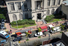 El Sistema de Protección Ciudadana de Tigre ejecutó un exitoso simulacro de evacuación en el centro de la ciudad