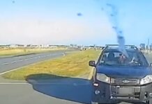 Peligro extremo en Ruta 74: manejaba a contramano, sin luces y sin cinturón