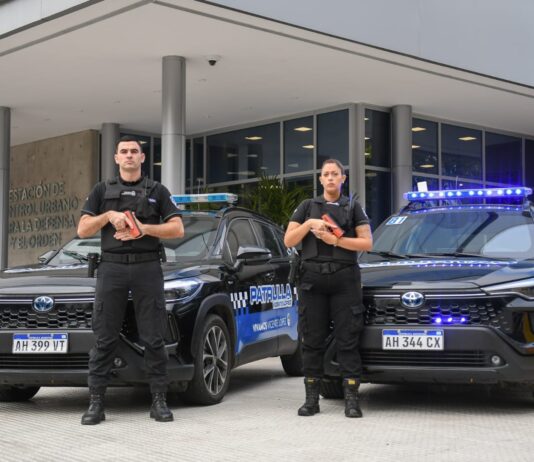 Vicente López: ahora toda la Patrulla Municipal está armada con pistolas de baja letalidad