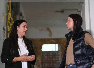 Vicente López: Soledad Martínez presentó las obras del nuevo laboratorio de bacteriología en el Hospital Houssay