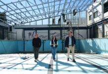 Vicente López avanza con la modernización del natatorio en el CEMINA de Florida Oeste