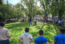 En General Pacheco, el Municipio acompañó la Apertura Distrital 2026 de los grupos scouts de Tigre