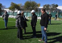 Con más obras, avanza la puesta en valor del Polideportivo Ricardo Ricardo Rojas