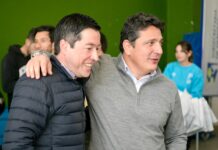 Marinucci y Nardini llevaron soluciones a más de mil familias en Malvinas Argentinas
