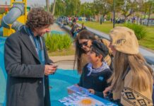 Juan Andreotti participó del festejo del 25 de Mayo en San Fernando