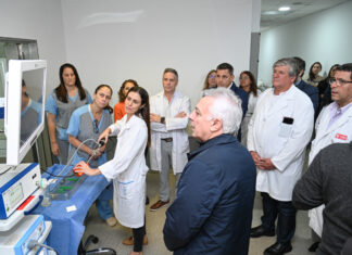 El Hospital Materno Infantil de Tigre incorporó un video histeroscopio que refuerza el área de tocoginecología