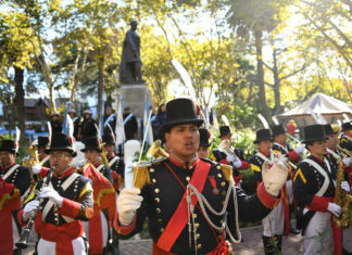 Vicente López, la Capital del Himno, rindió homenaje a la canción patria en su 213° aniversario