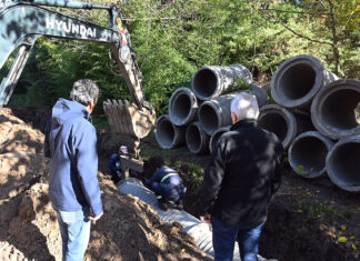 A fin de prevenir inundaciones, continúan las obras de desagüe pluvial en Las Tunas y Benavídez