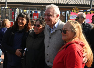 Con una jornada abierta a la comunidad, Julio Zamora encabezó el 10° aniversario del CAFyS «Juan Urionagüena» de Los Tábanos