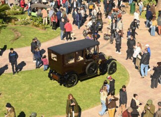 120º aniversario del Gran Premio Recoleta-Tigre: el MAT recibió la tradicional exhibición de autos antiguos de principios del siglo XX