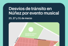 Cortes y desvíos por evento musical en River Plate