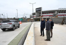 La Ciudad habilitó el nuevo ramal del Puente Labruna y reorganizó el tránsito en Núñez