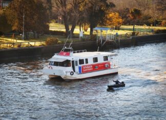 Calendario del Catamarán Sanitario para habitantes del Delta durante la primera quincena de mayo