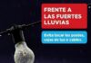 Alerta amarilla meteorológica por tormentas fuertes