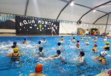 Más de un centenar de vecinos, el Municipio de Tigre realizó distintas Masterclass Mundial de Aquagym en Don Torcuato y General Pacheco