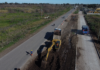 Ruta Provincial Nº1003: avanza la obra de ampliación, en Merlo y Morón