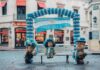 Ciudad, en modo Mundial: Mafalda, el Pensador y un Botero se visten de celeste y blanco para alentar a la Scaloneta