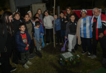 Los vecinos de El Zorzal vibraron con la celebración del 15° aniversario de su Polideportivo