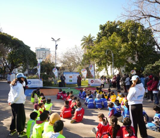 Vicente López inauguró la Plaza Activa Joy of Moving en Olivos