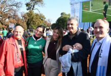 La Ciudad inauguró el Fan Fest del Mundial en Palermo con los embajadores de los países anfitriones
