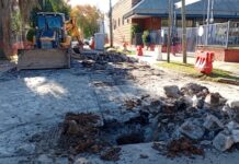 San Isidro sigue avanzando con el plan de reparación de calles y veredas