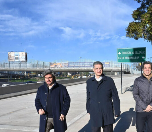 Avanza la nueva Autopista Dellepiane: la Ciudad construyó cuatro puentes y habilitó la colectora Norte