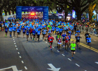 Llegan los 9K de la Independencia con la bandera de runners más grande de la Argentina