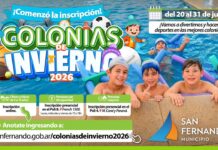 San Fernando inició la inscripción a sus Colonias de Invierno 2026