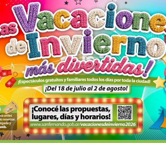 En Vacaciones de Invierno, San Fernando tendrá espectáculos gratuitos en gran cantidad
