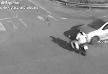 Fuerte impacto entre una moto y un auto en Benavídez: rápida asistencia del COT