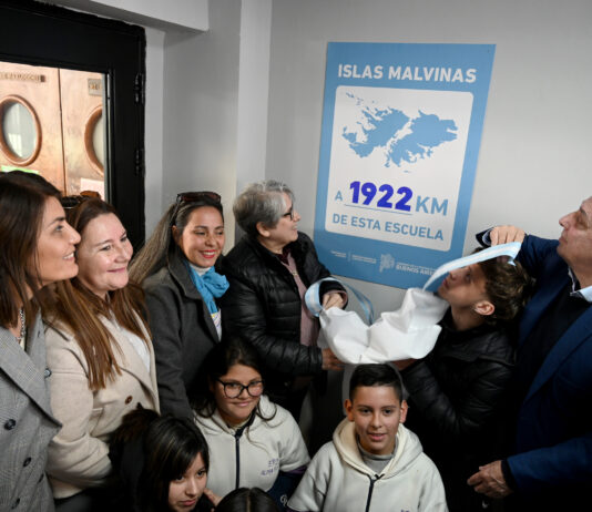 En Rincón de Milberg, Julio Zamora inauguró la ampliación y renovación de la EES N°50 y la EP N°27