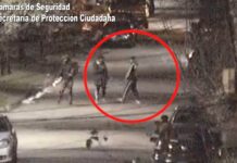 Ocasionó destrozos en la vía pública, fue detectado por las cámaras y aprehendido por el COT