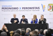 Kicillof encabezó la apertura del seminario “Peronismo X Peronistas”