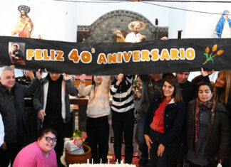 La parroquia San Cayetano de Benavídez cumplió 40 años y lo celebró con un evento junto a la comunidad