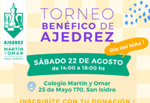 El Colegio Martín y Omar organiza un Torneo de Ajedrez solidario a beneficio de la Fundación COR