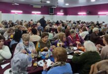 Autoridades del Municipio de Tigre acompañaron un encuentro solidario organizado por el Centro de Jubilados Marina Mercante