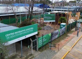 Vicente López avanza con la segunda etapa de renovación del Centro Recreativo de Adultos Mayores