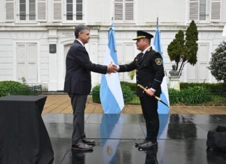 Jorge Macri, en el reconocimiento a policías: “Tomamos la decisión de recuperar el orden en la Ciudad”