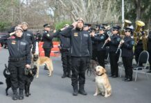La Policía de la Ciudad celebró el aniversario de la División Perros e inauguró un nuevo centro de crianza y entrenamiento