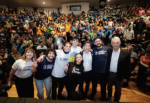 Kicillof participó de la renovación de autoridades de la Juventud Universitaria Peronista de La Plata